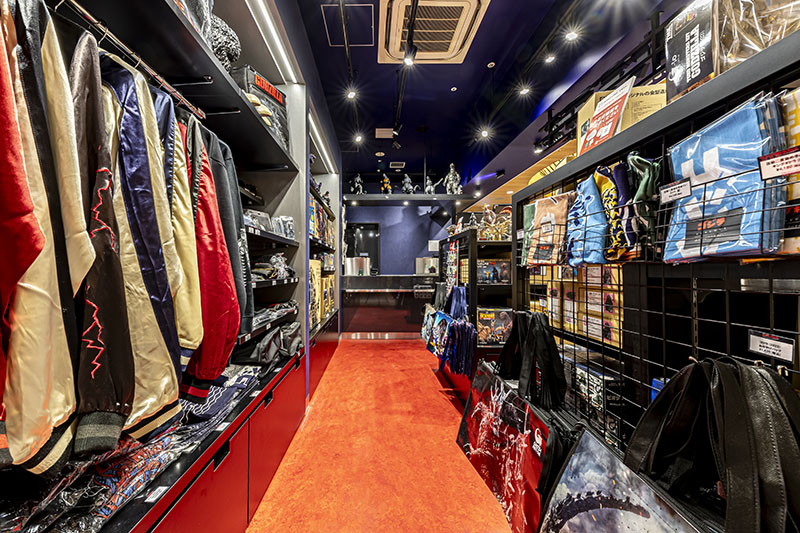 ゴジラ・ストア Hakata 店内写真2