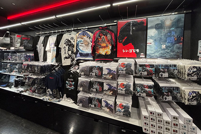ゴジラ・ストア Shibuya 店内写真3