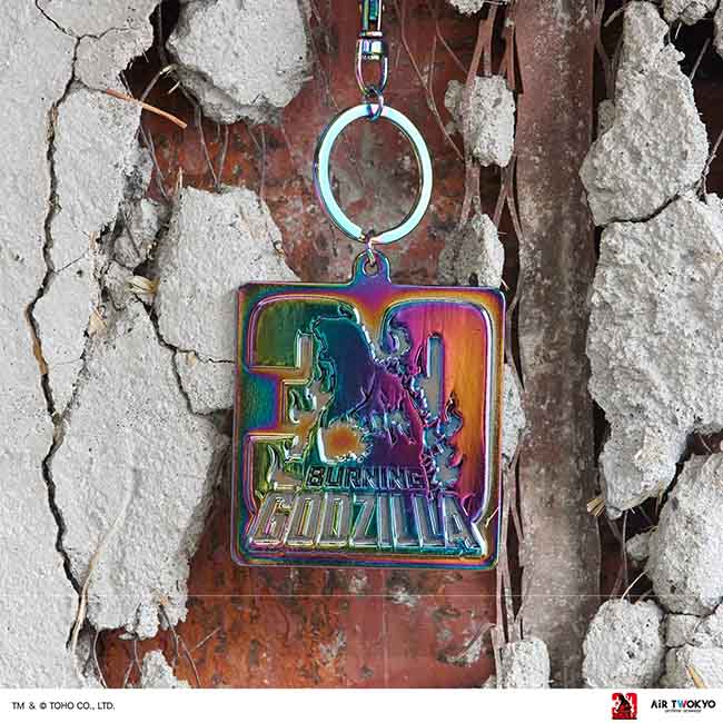 ゴジラVSデストロイア』30周年 オーロラメタルキーホルダー: 雑貨