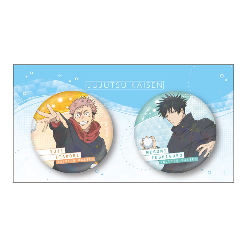 呪術廻戦 ホログラム缶バッジセット 雪遊びVer.: 雑貨