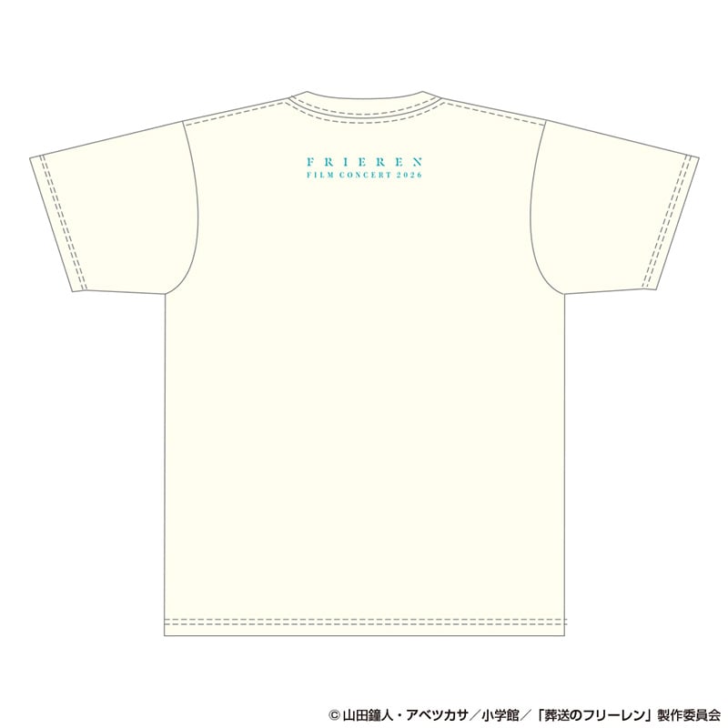公式オンラインストア葬送のフリーレン Tシャツ フィルムコンサート