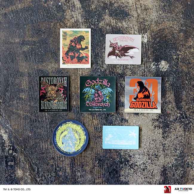 ゴジラVSデストロイア』30周年 ステッカーセット: ブロマイド・カード
