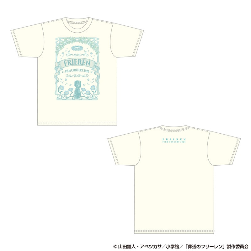 公式オンラインストア葬送のフリーレン Tシャツ フィルムコンサート