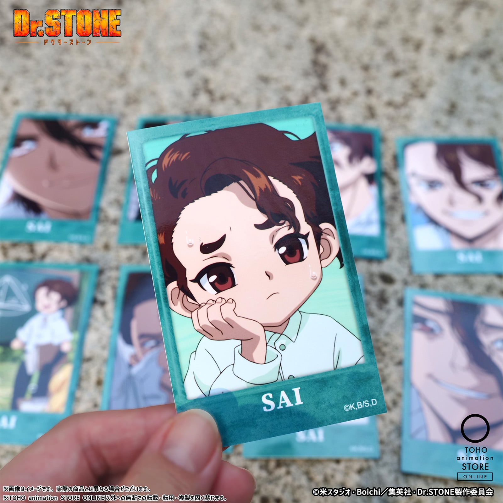 公式オンラインストアDr.STONE トレーディング場面写チェキ風