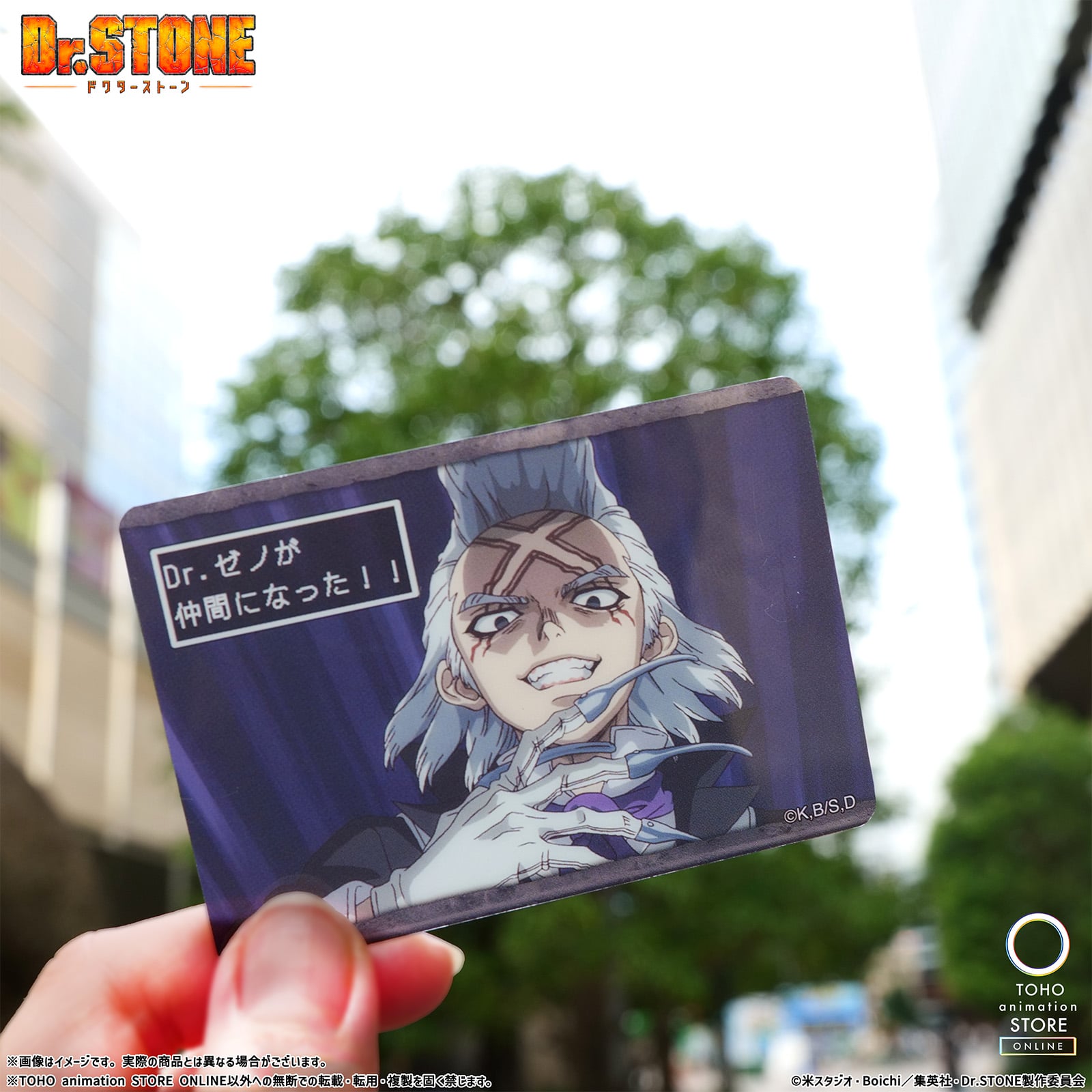 公式オンラインストアDr.STONE トレーディングメモリアル場面写クリア