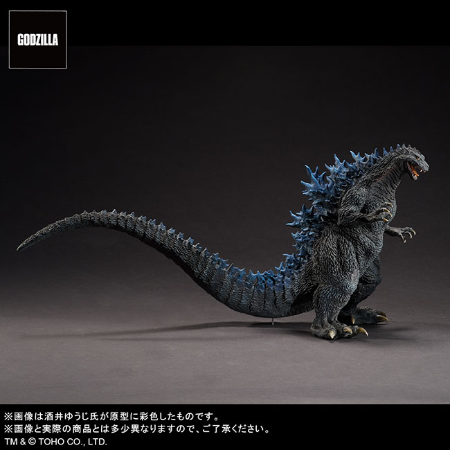 【酒井ゆうじ】ゴジラ 2000 ミレニアムひな形レプリカ ソフビ版 東宝大怪獣シリーズ 酒井ゆうじ造形コレクション ゴジラ2000ミレニアム