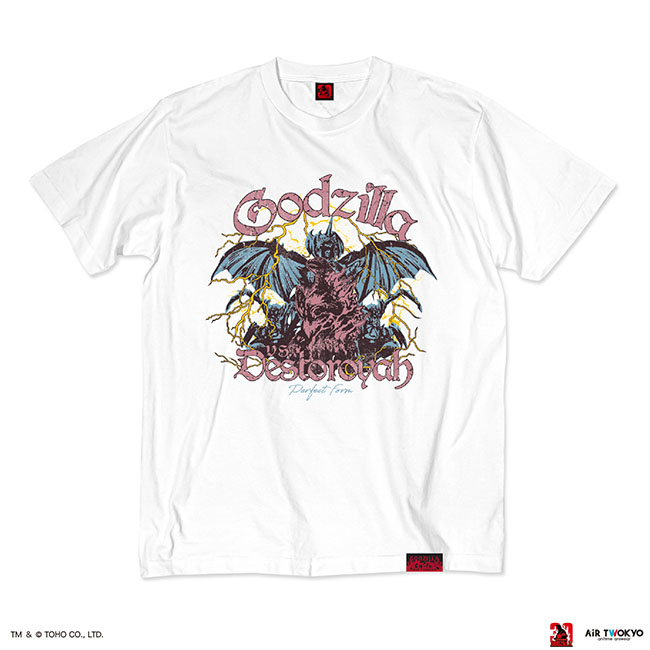 ゴジラVSデストロイア』30周年 シーンイラストTシャツ 6（ゴジラ