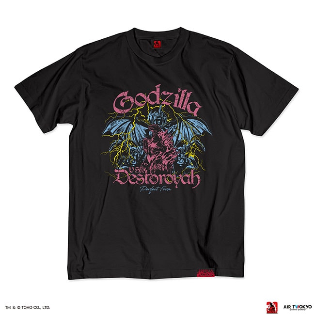 ゴジラVSデストロイア』30周年 シーンイラストTシャツ 6（ゴジラ