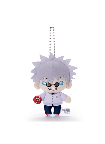 呪術廻戦 懐玉・玉折 にとたん ボールチェーン付ぬいぐるみ 五条 悟