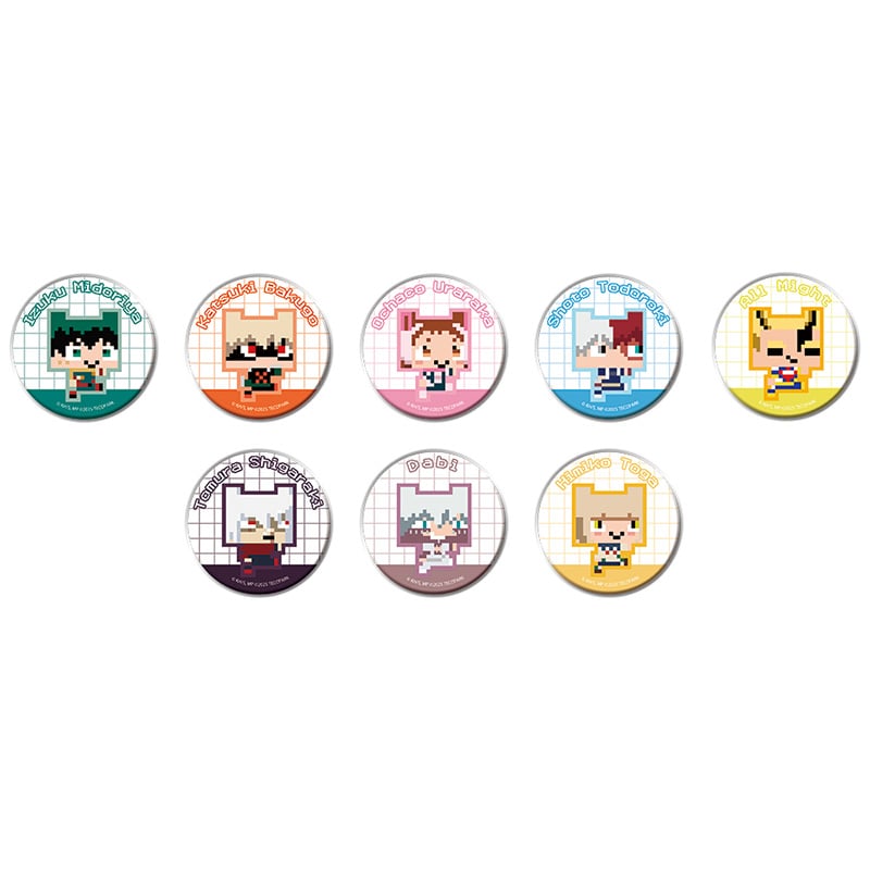 パレオ アメリカ限定 缶バッジ LA ピコ　セット 公式オンラインストア僕のヒーローアカデミア×PICO PARK