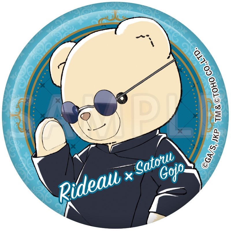 呪術廻戦 懐玉・玉折×シアターベア 缶バッジ 五条 悟(五条 悟): 雑貨