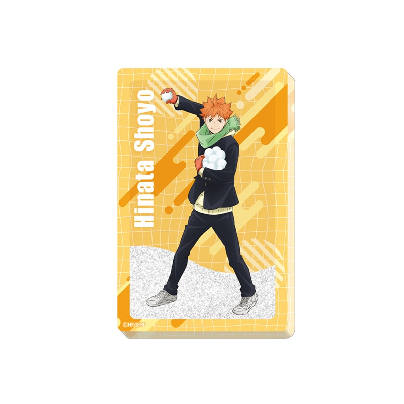 ハイキュー!! グリッターアクリルブロック 黒尾鉄朗 雪合戦Ver.(黒尾