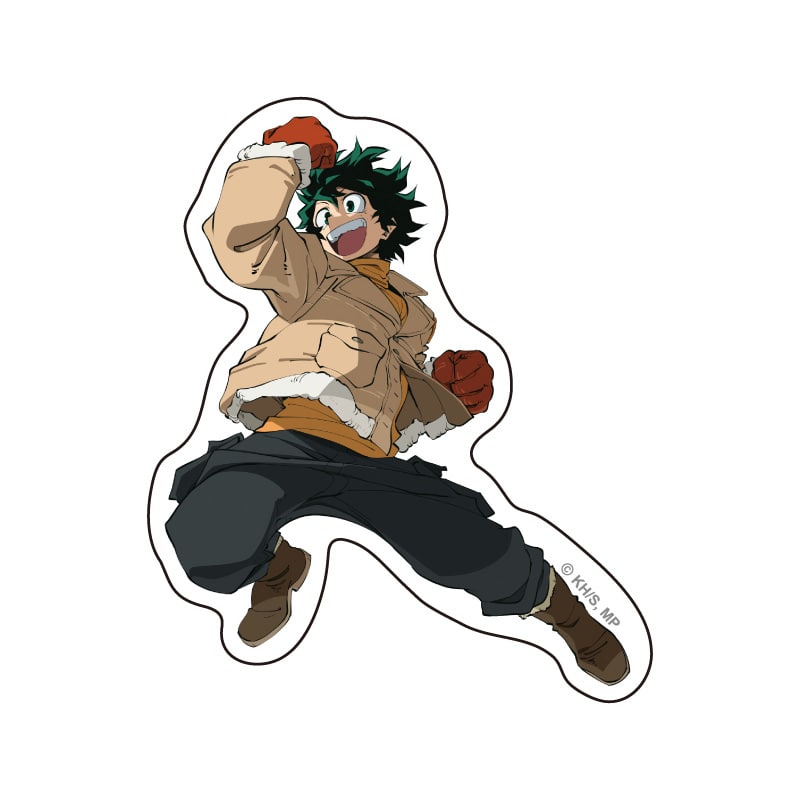 僕のヒーローアカデミア ダイカットステッカー 緑谷出久 JF2026 Ver