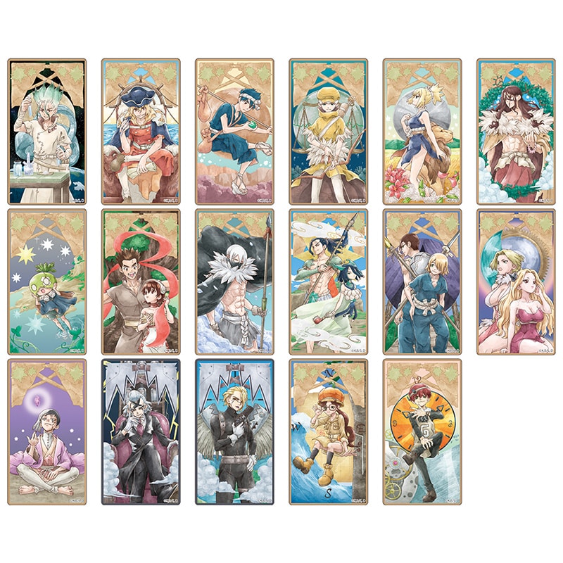 Dr.STONE トレーディングアクリルマグネット【全17種】 コンプリート