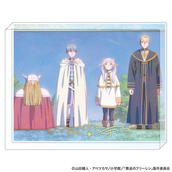 葬送のフリーレン　創作のフリーレン　描き下ろし額入りアート　アクリルブロックA 公式オンラインストア葬送のフリーレン アクリルブロック 2期OP Ver. A