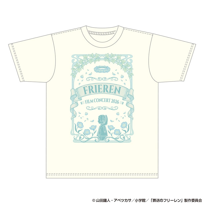 公式オンラインストア葬送のフリーレン Tシャツ フィルムコンサート