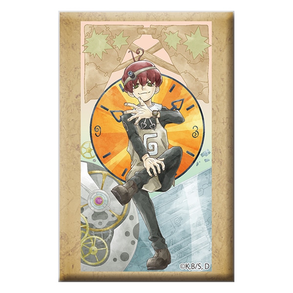 公式オンラインストアDr.STONE スタンド付きスクエア缶バッジ 石神千空