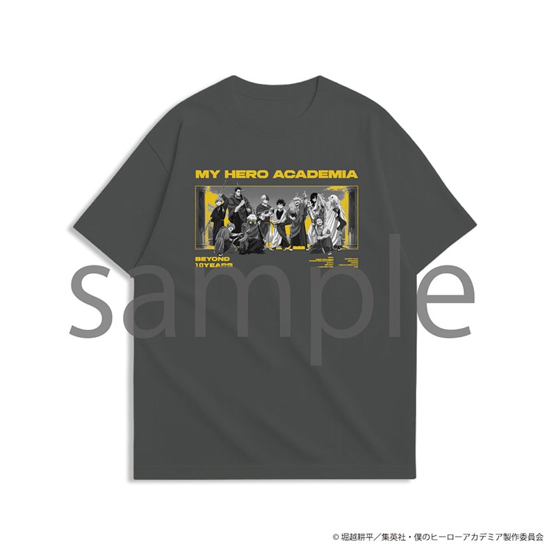 僕のヒーローアカデミア 十傑 ウォッシュドTシャツ Mサイズ 公式オンラインストア僕のヒーローアカデミア ウォッシュドTシャツ