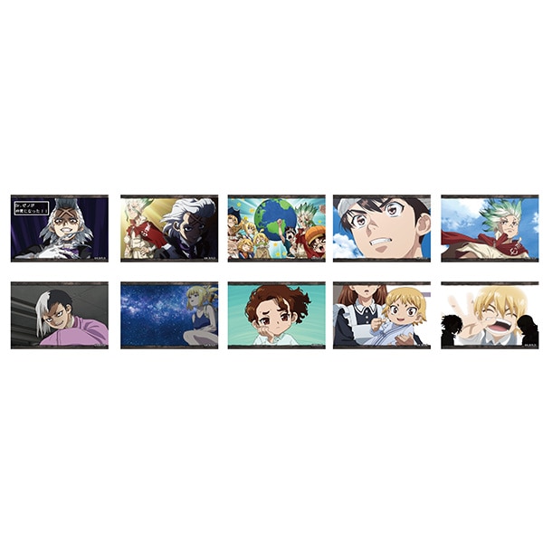 公式オンラインストアDr.STONE トレーディングメモリアル場面写クリア