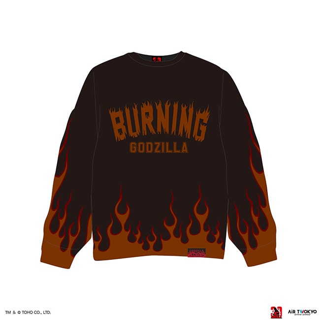 ゴジラVSデストロイア』30周年 バーニングゴジラ セーター(Mサイズ