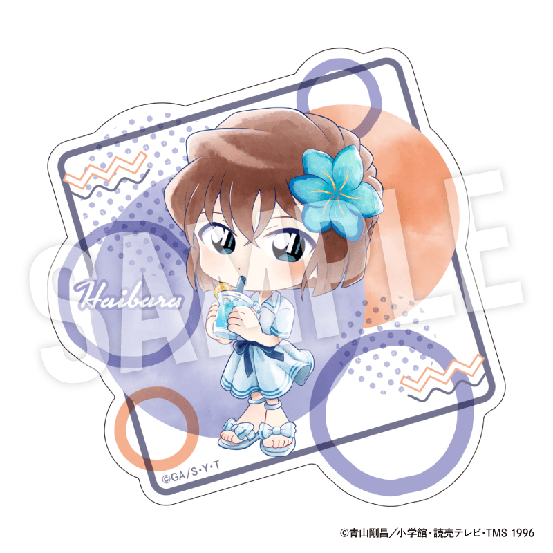 TVアニメ「名探偵コナン」 ダイカットクリアステッカー Seasideデフォルメ （灰原 哀）