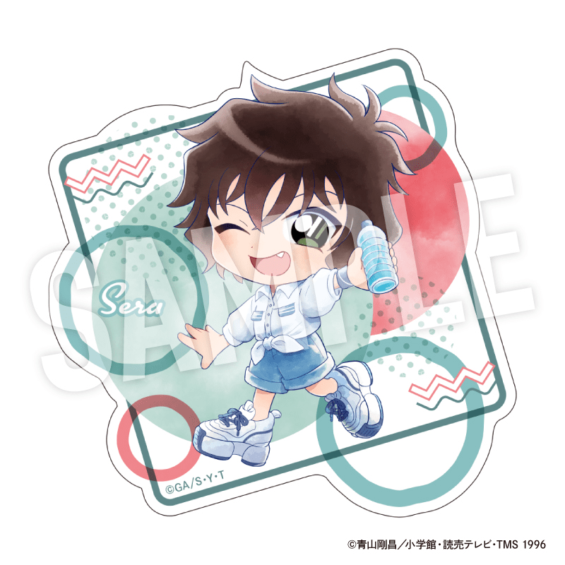 TVアニメ「名探偵コナン」 ダイカットクリアステッカー Seasideデフォルメ （世良真純）