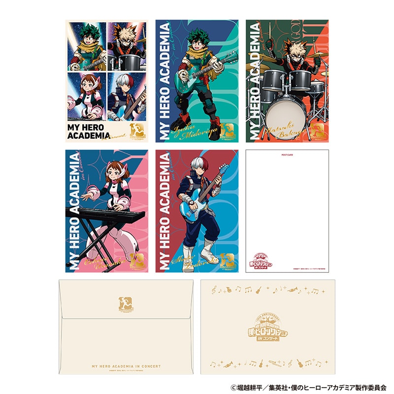 公式オンラインストア僕のヒーローアカデミア ポストカードセット