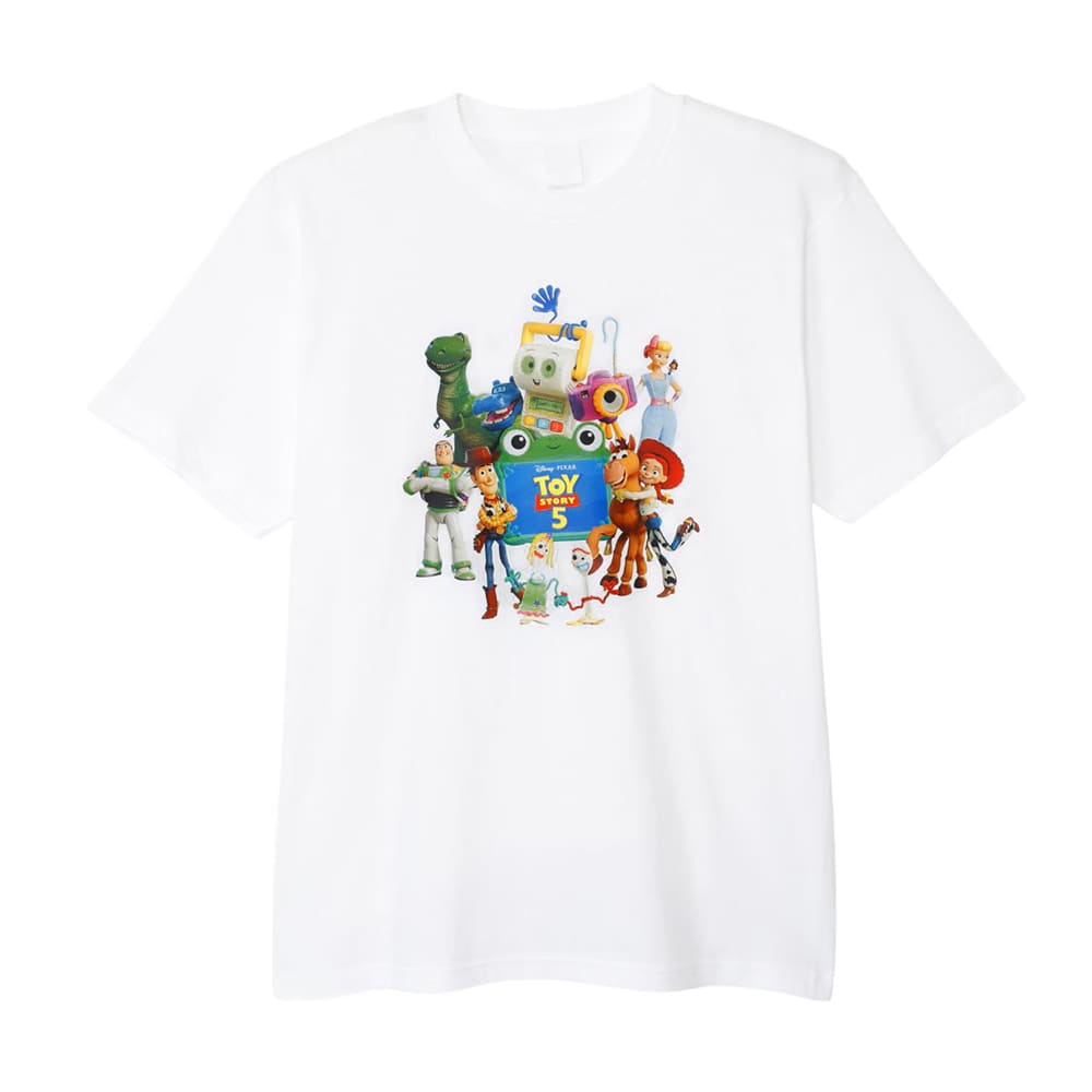 公式オンラインストアトイ・ストーリー5 Tシャツ 集合／L: アパレル