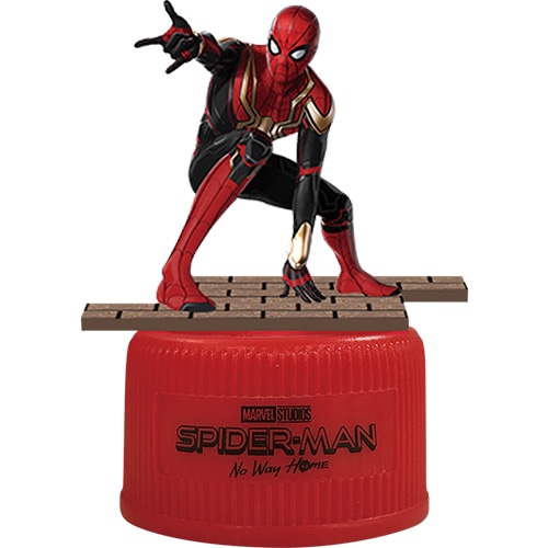 スパイダーマン　ノー・ウェイ・ホーム　ボトルキャップマスコット（INTEGRATED SUIT）