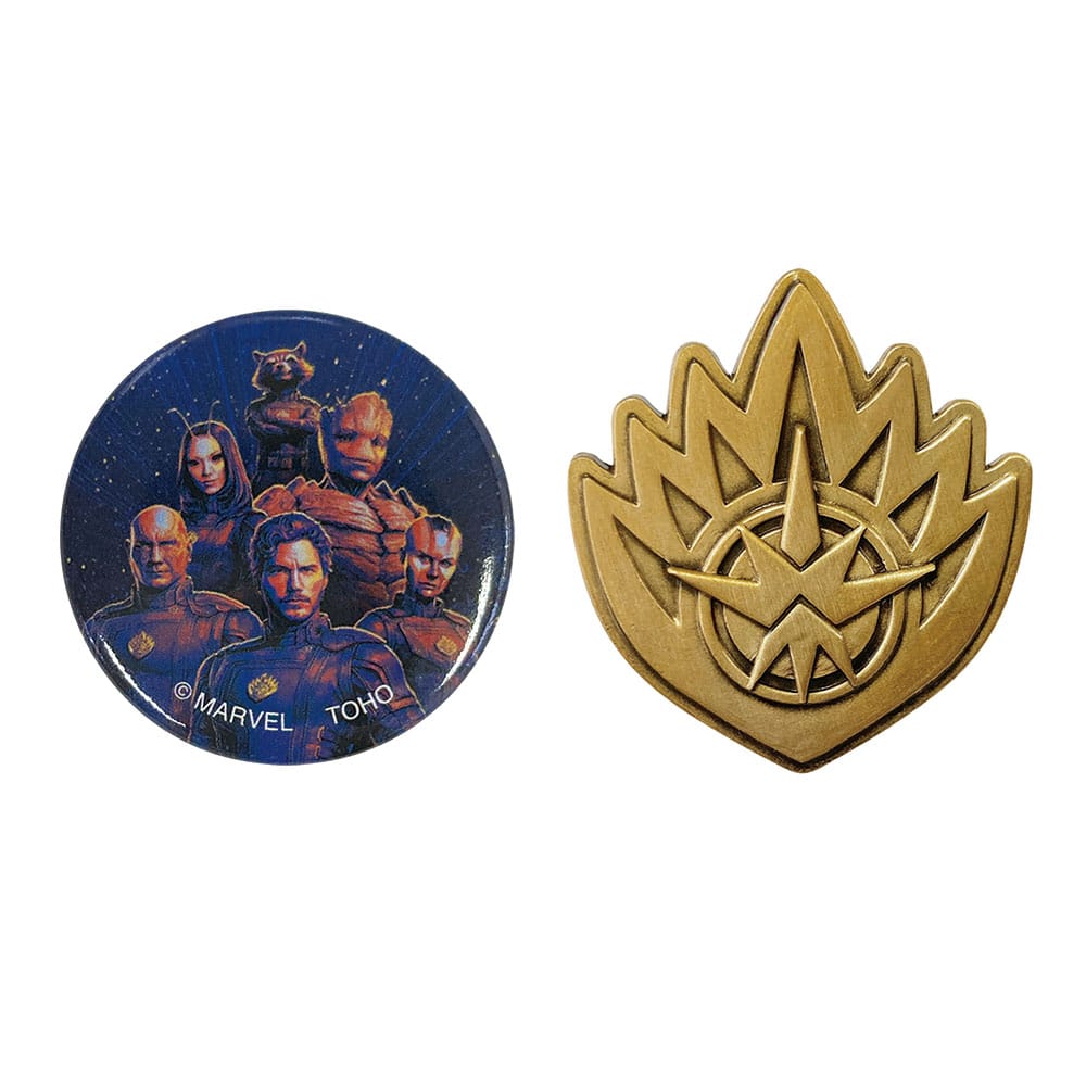 ガーディアンズ・オブ・ギャラクシー VOLUME3　カンバッジ＆ピンズセット