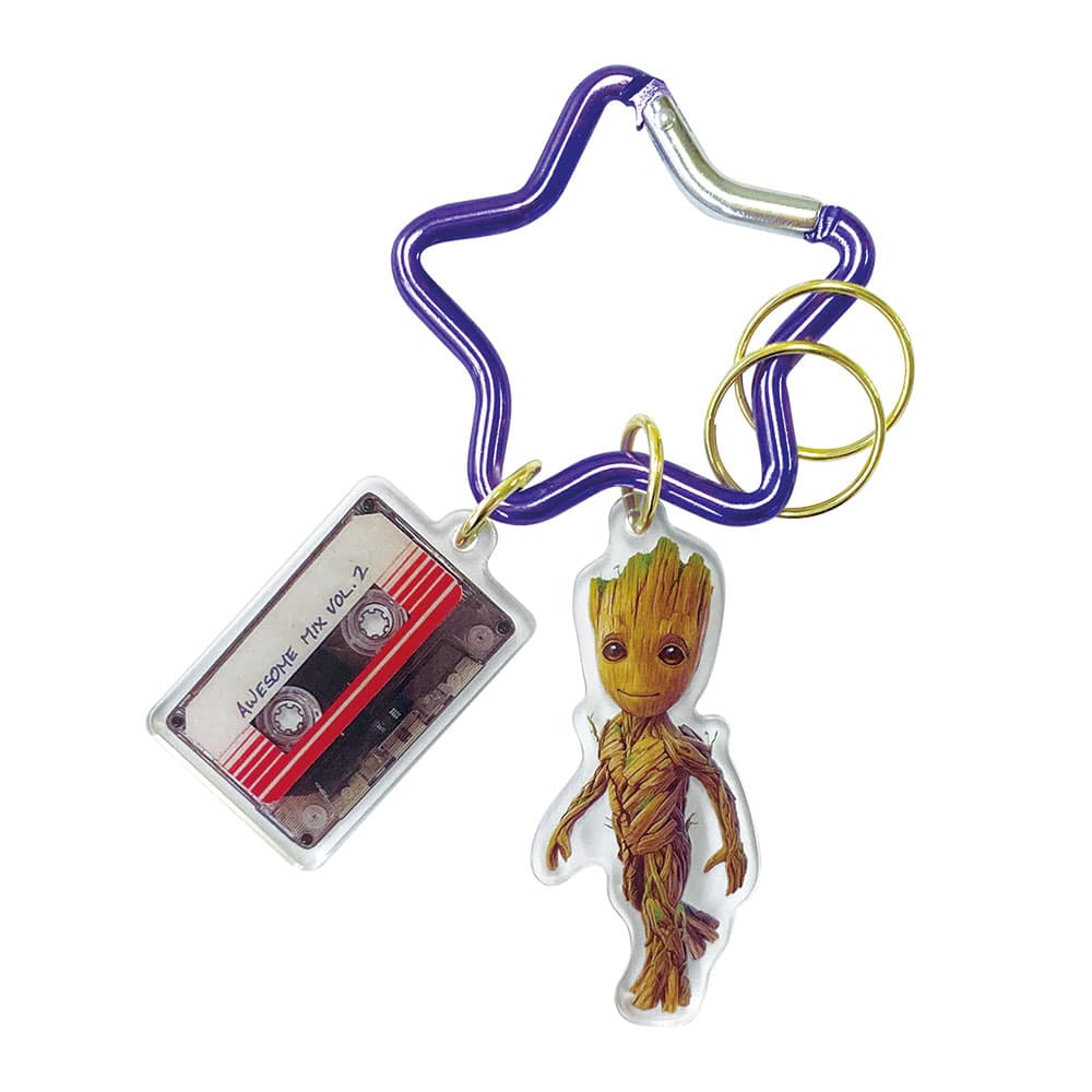 ガーディアンズ・オブ・ギャラクシー VOLUME3　カラビナキーホルダー