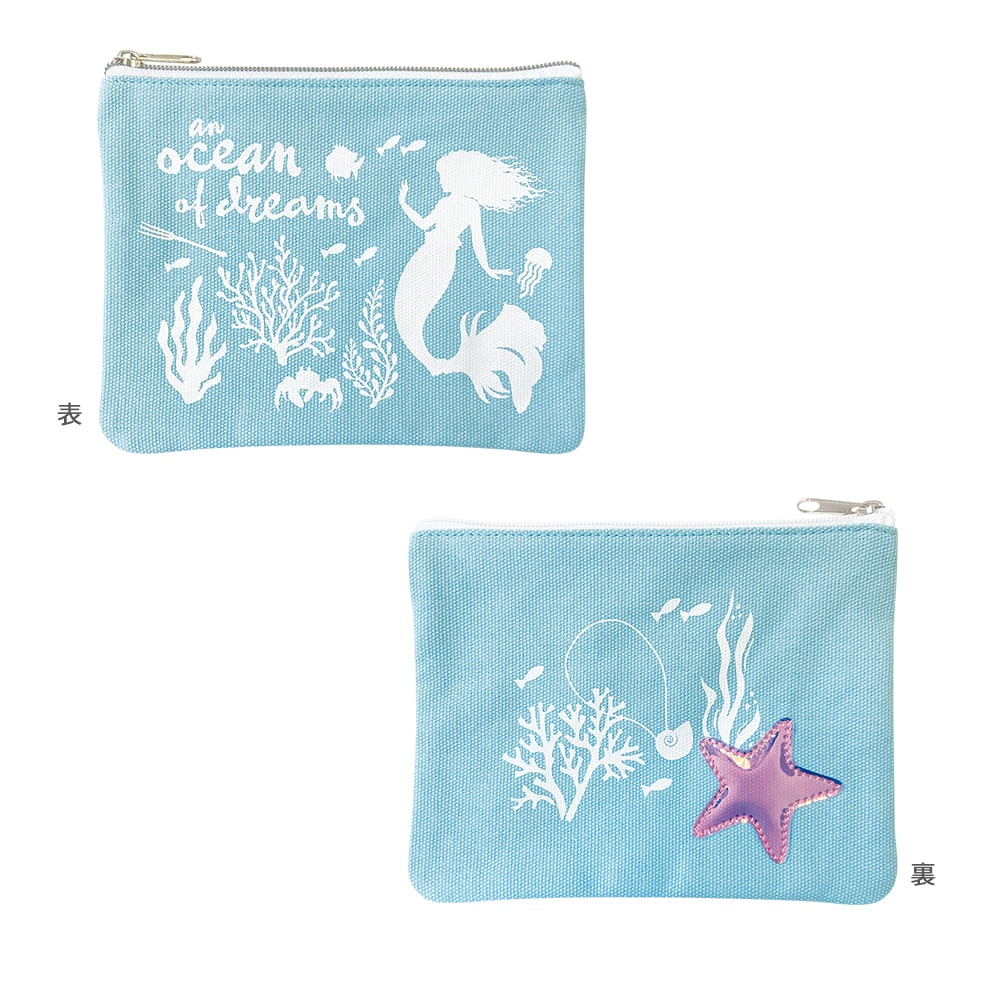 リトル・マーメイド　フラットポーチ