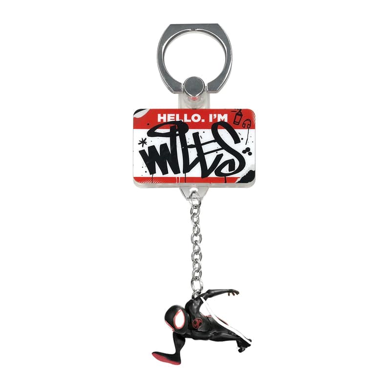 スパイダーマン：アクロス・ザ・スパイダーバース　マスコット付きスマートフォンリング