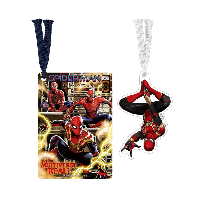 スパイダーマン：アクロス・ザ・スパイダーバース　ＳＭＭ３クリアしおりセット（No Way Home）