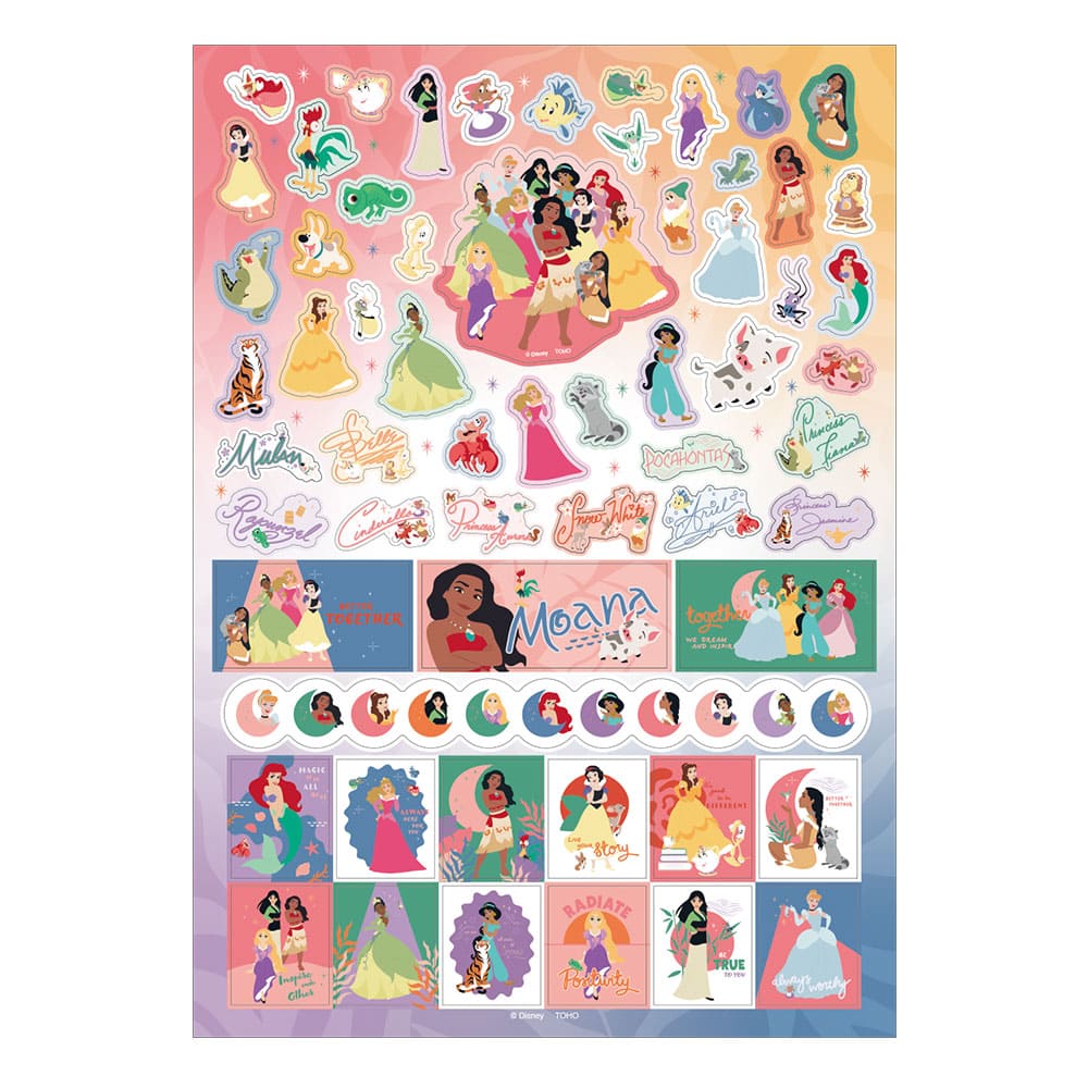 モアナと伝説の海２　Ｂ５シール（プリンセス）