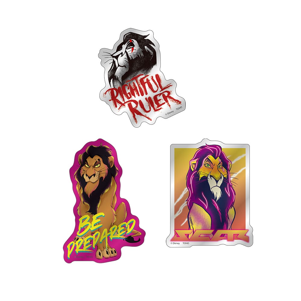 ライオン・キング：ムファサ　メタリックステッカーセット