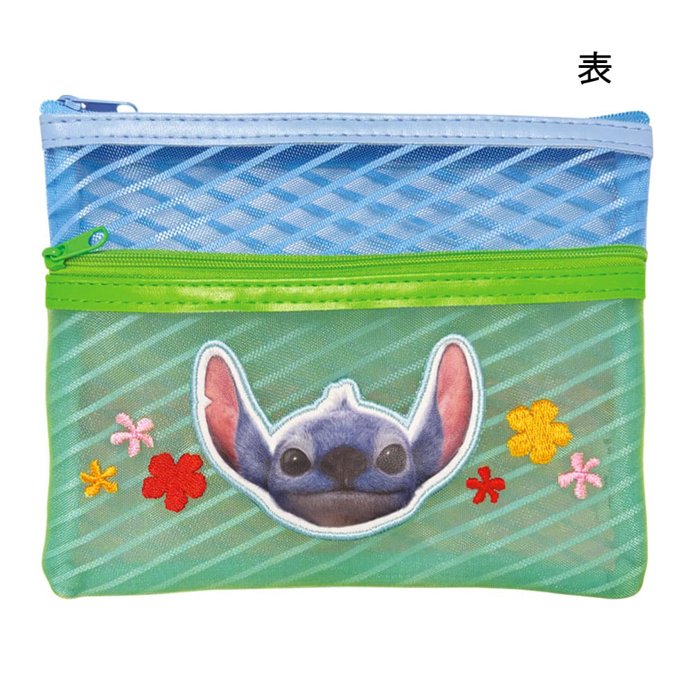 リロ＆スティッチ　メッシュポーチ