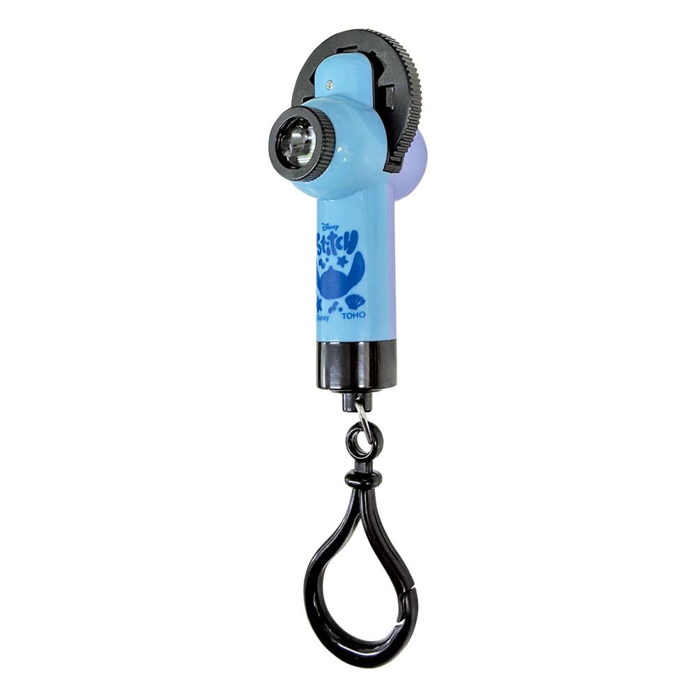リロ＆スティッチ　くるくるライトキーホルダー