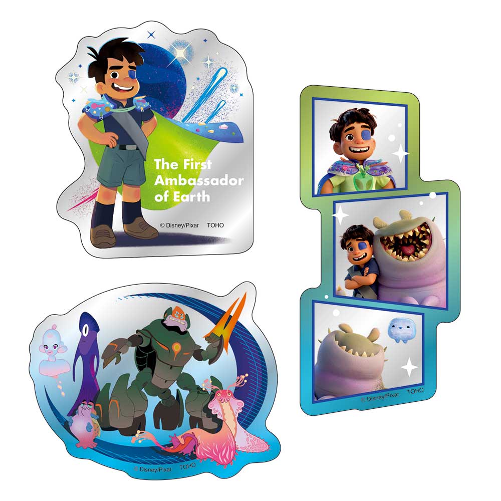 星つなぎのエリオ　メタリックステッカーセット