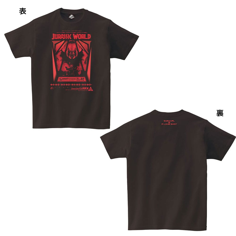 ジュラシック・ワールド／復活の大地　ＴシャツB（ブラック）XLサイズ