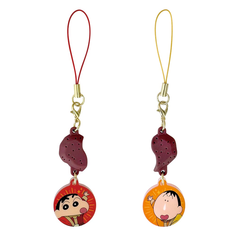 クレヨンしんちゃん 超華麗！灼熱のカスカベダンサーズ　お尻みたいな石チャームセット