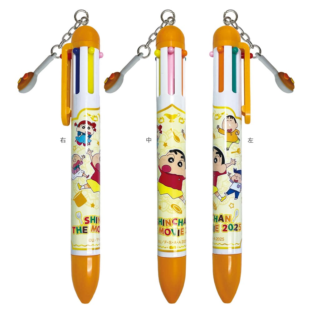 クレヨンしんちゃん 超華麗！灼熱のカスカベダンサーズ　6色ボールペン