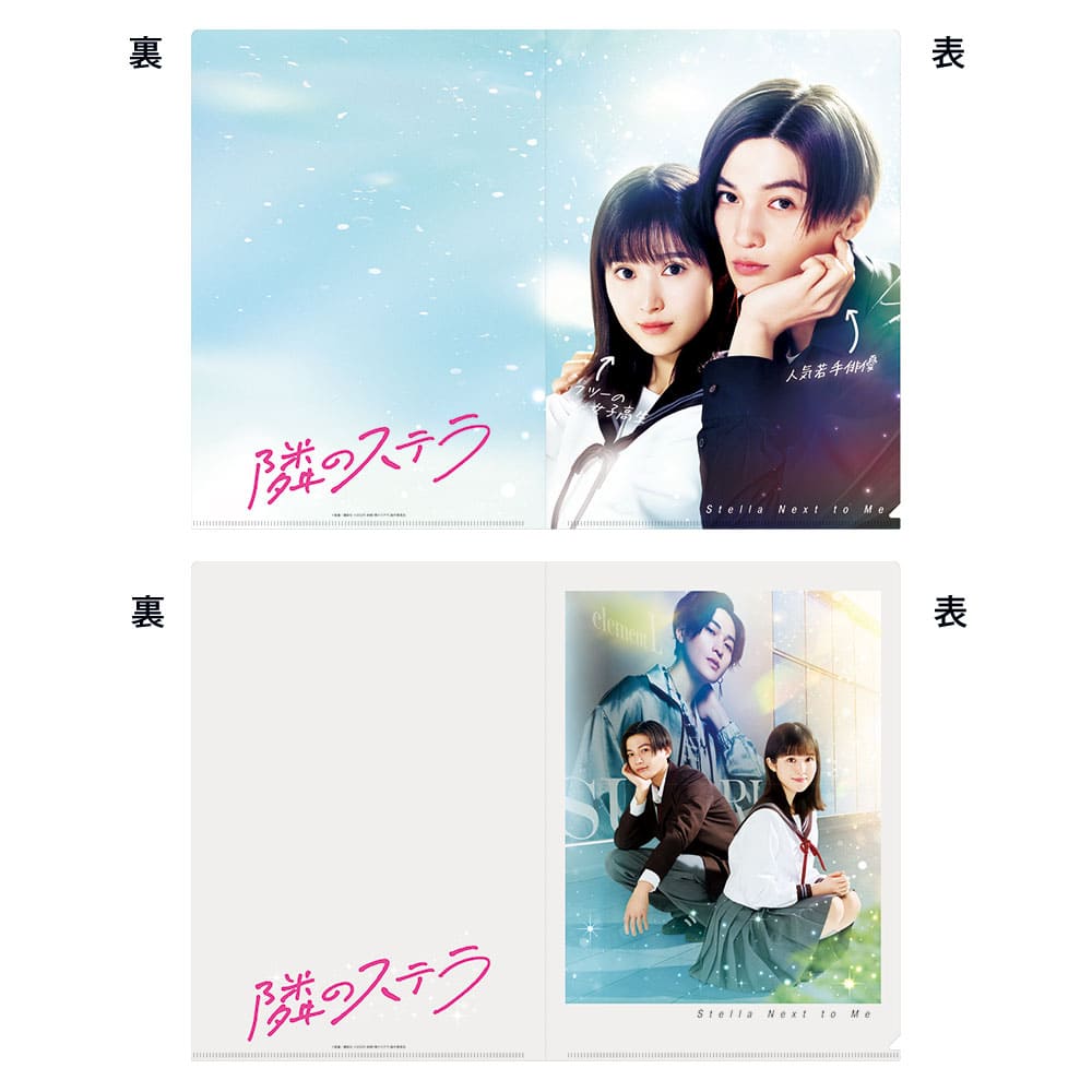 隣のステラ　クリアファイルセット
