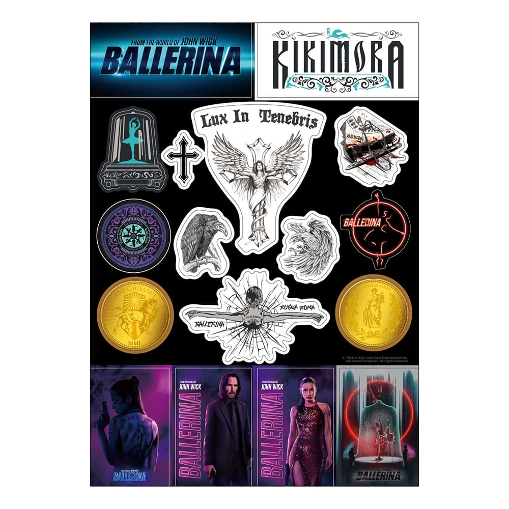 バレリーナ：The World of John Wick　ステッカーセット