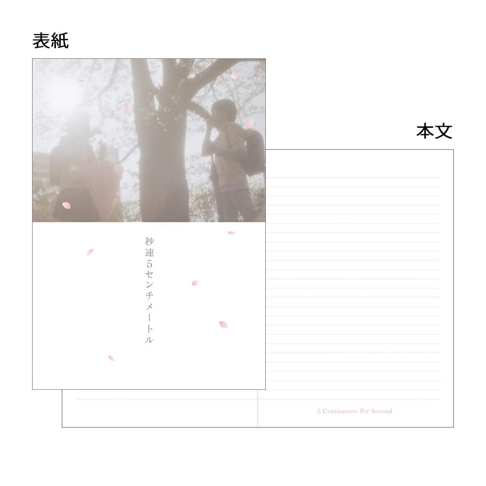 秒速5センチメートル　ノート