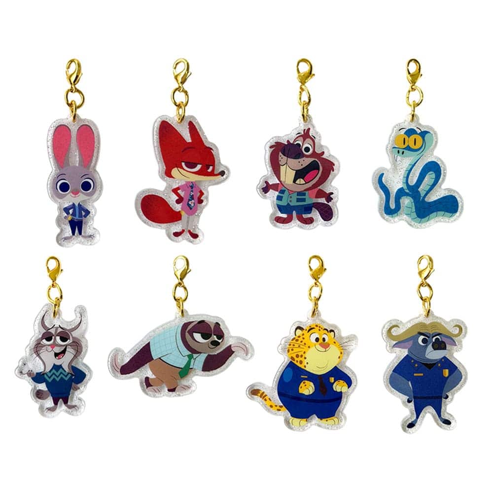 ズートピア２　チャームコレクションＢ（全8種）