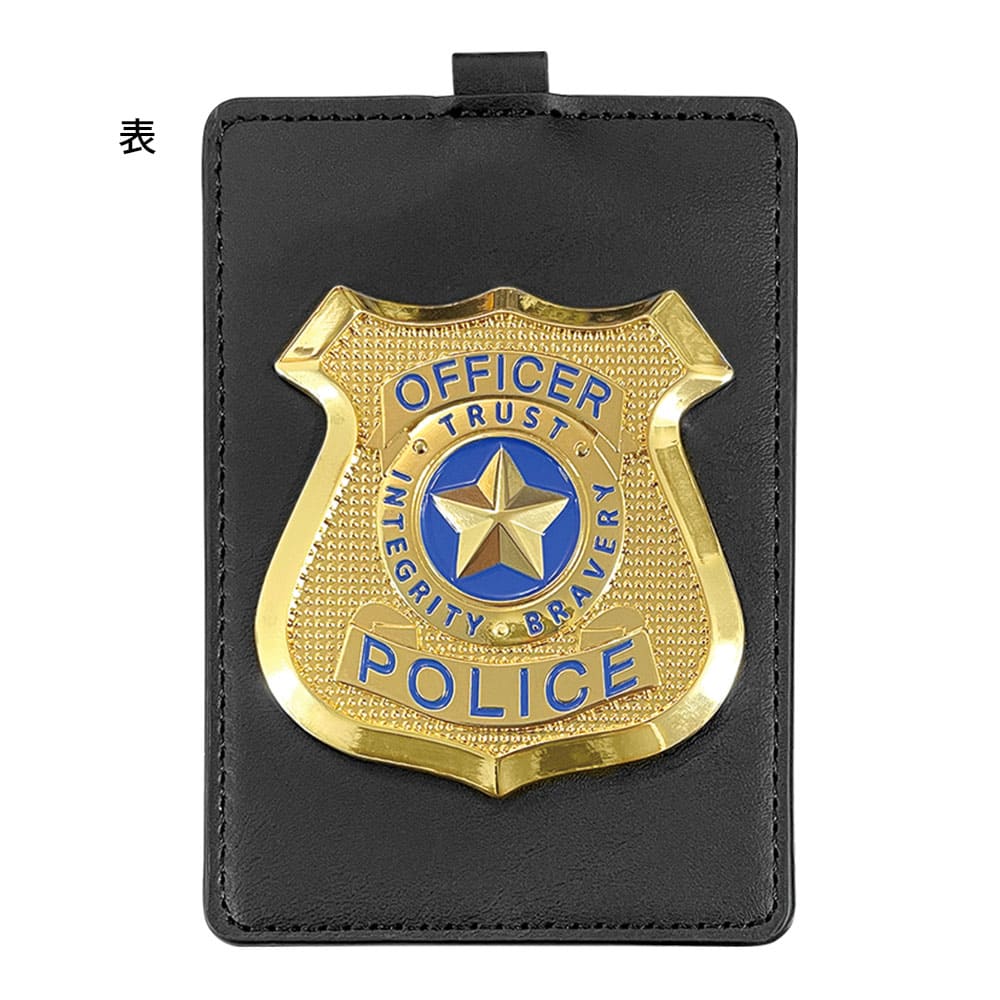 ズートピア２　警察バッジ風パスケース