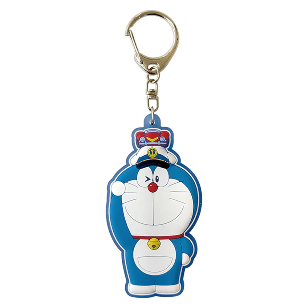 ドラえもん　新・のび太の海底鬼岩城　ラバーキーホルダー