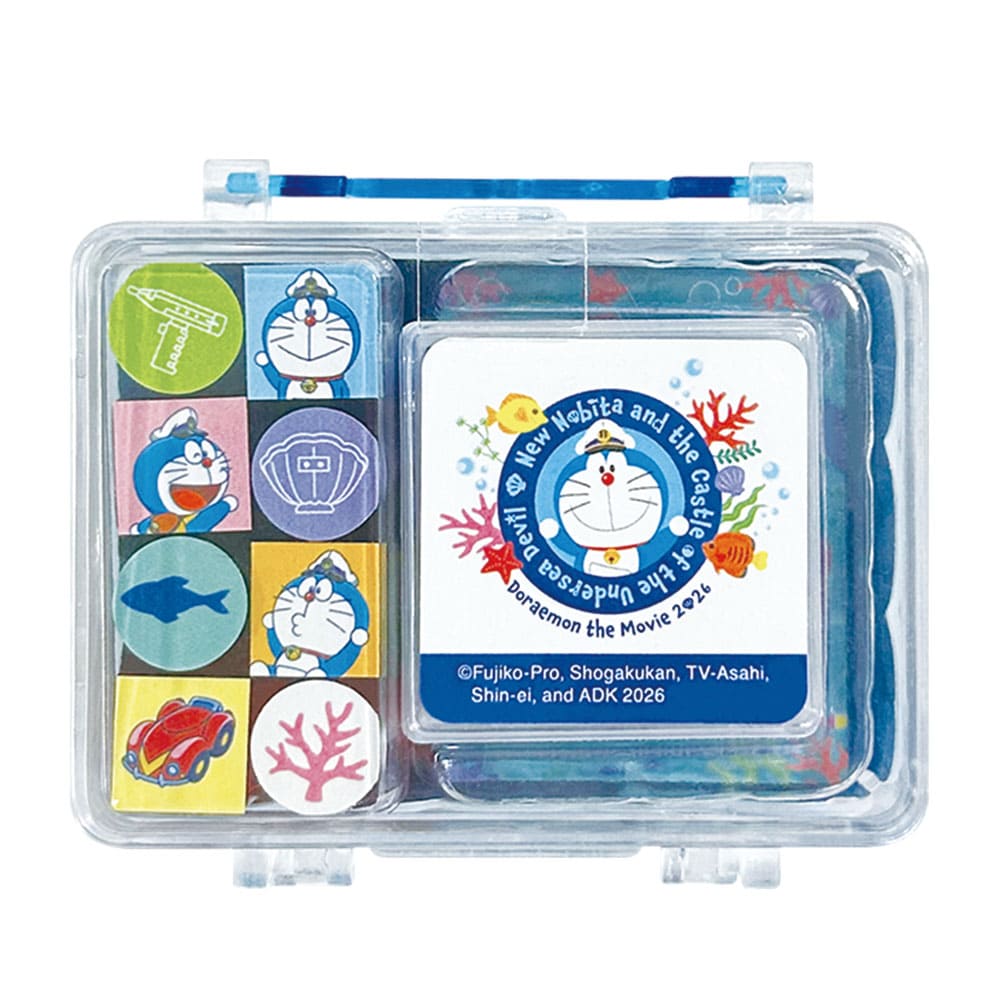 ドラえもん　新・のび太の海底鬼岩城　スタンプセット