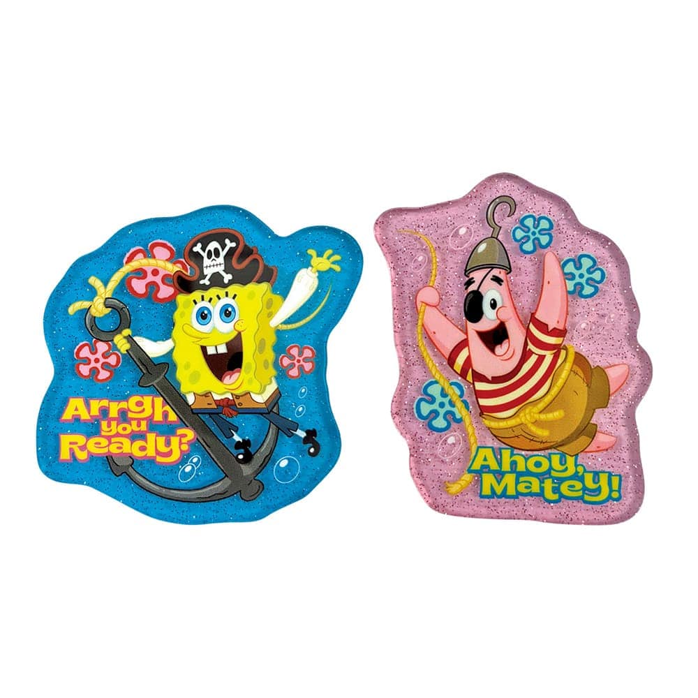 スポンジ・ボブ　呪われた海賊と大冒険だワワワワワ！　マグネットセット